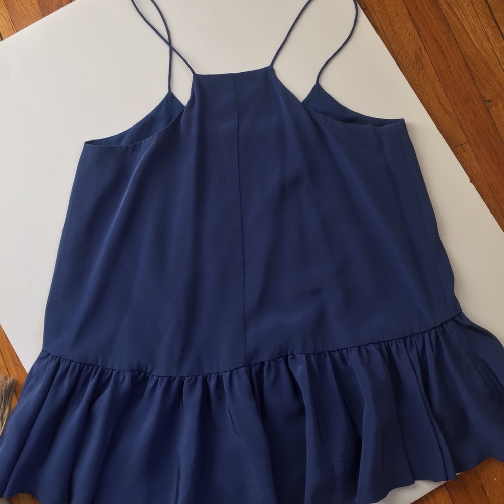 Tibi Silk Ruffle Cami - Picture 7 of 8